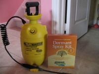 Pressure sprayera and dormant kit